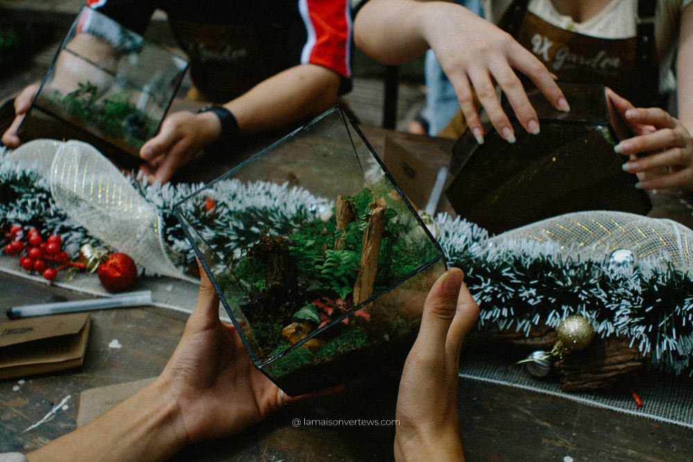 Terrarium Workshop - La Maison Verte Workshop