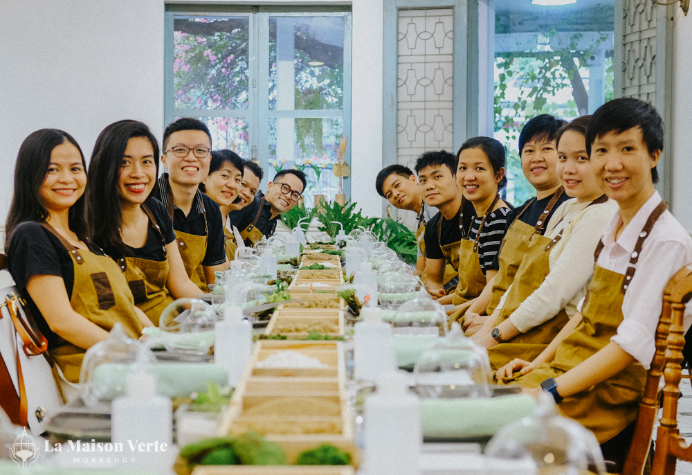 Team Building Workshop - Workshop Cây Xanh Dành Cho Doanh Nghiệp - La Maison Verte Workshop