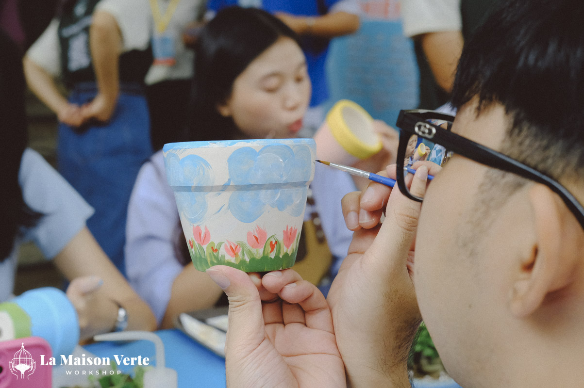 Nhật Ký Pot Painting Workshop | La Maison Verte Workshop x Nh