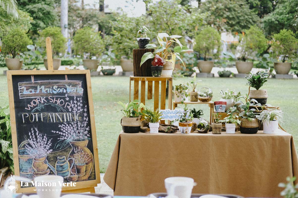 Nhật Ký Pot Painting Workshop | La Maison Verte Workshop x Nh