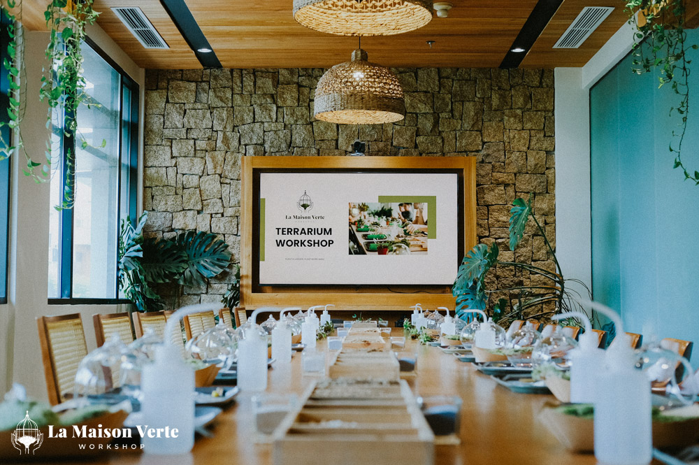 Nhật ký Terrarium Workshop 6/3/2026 | La Maison Verte Worksho