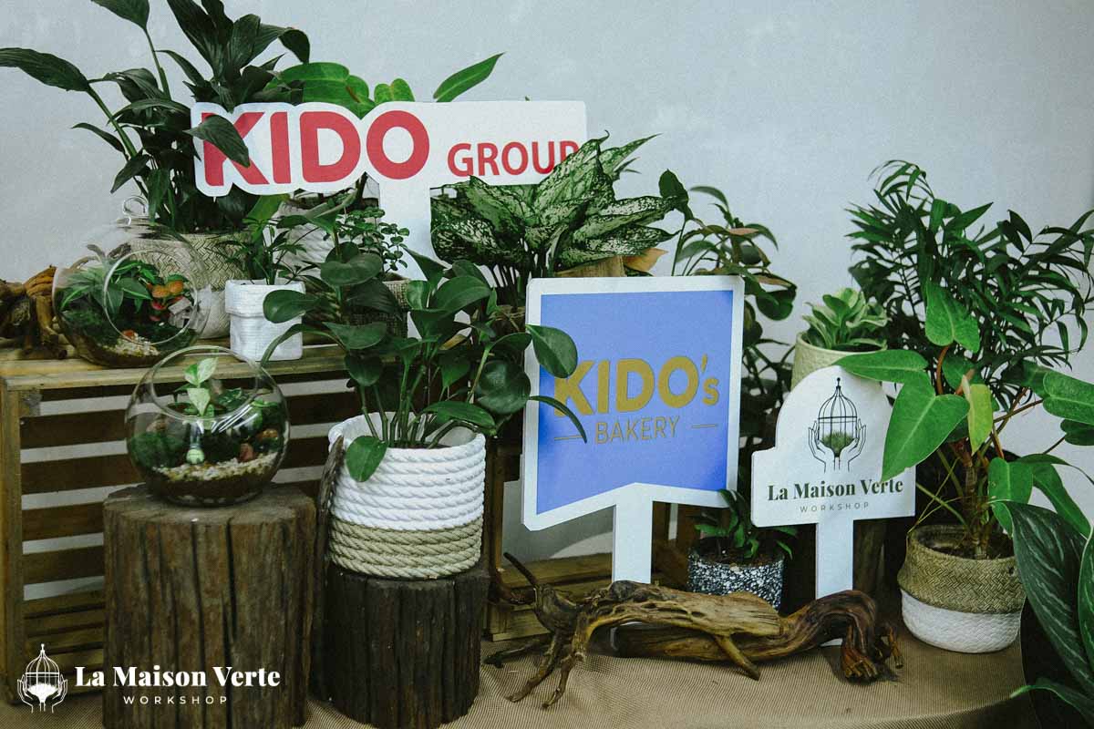 Nhật ký Terrarium Workshop | La Maison Verte Workshop x Kido