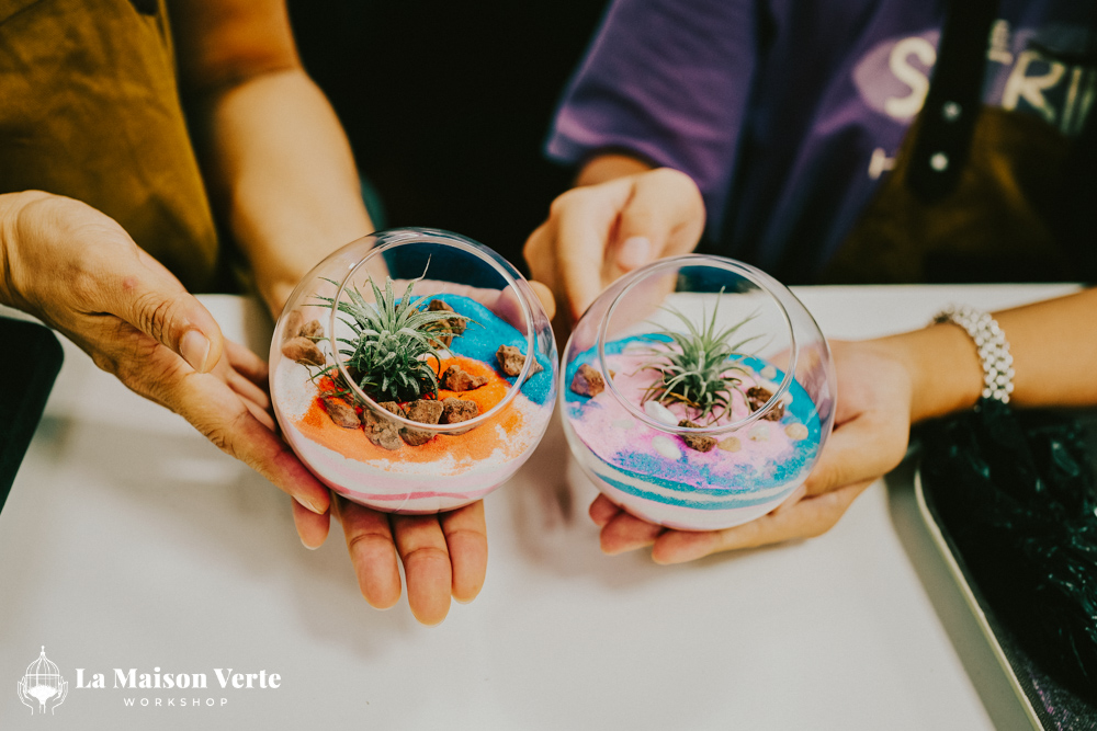Nhật ký Workshop Terrarium Sand Art 23/05/2026 | La Maison Verte Workshop x Dai-ichi Life Hà Nội